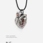 Sterling Silver Broken Heart Pendant | RT-DH2
