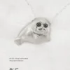 Sterling Silver Ploop Seal Pendant | RT-DS1