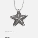 Distressed Handcrafted Silver Starfish Necklace | RT-DS5